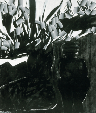 Χειρόγραφο ή Γυναίκα και δέντρο, από τη σειρά "Χειρόγραφα", 1980