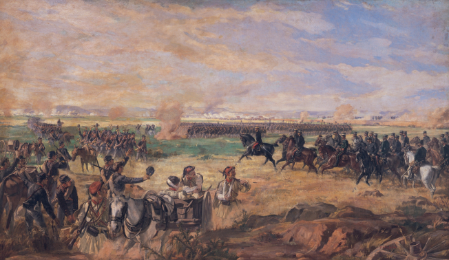 The battle of Farsala, before 1901
