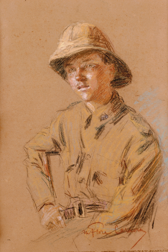 Portrait of an officer, c. 1910