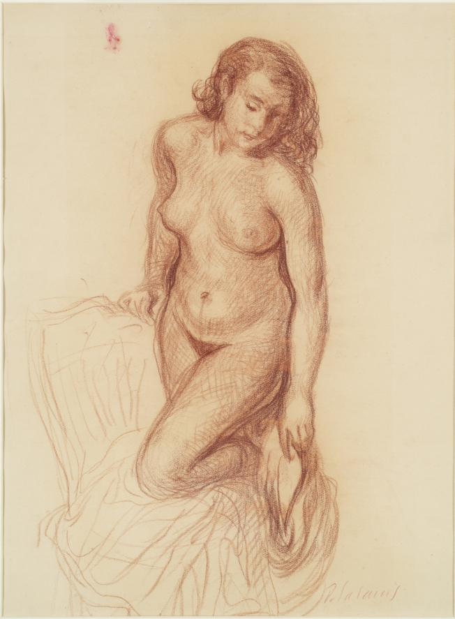 Standing nude, 1949