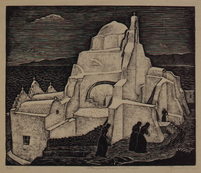 The Paraportiani on Mykonos, 1937