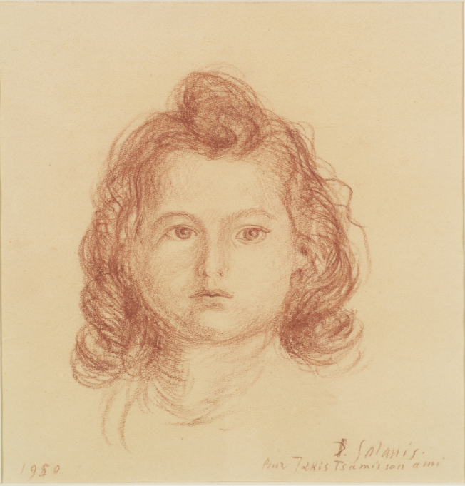 Portrait of the Artist's Granddaughter, 1950