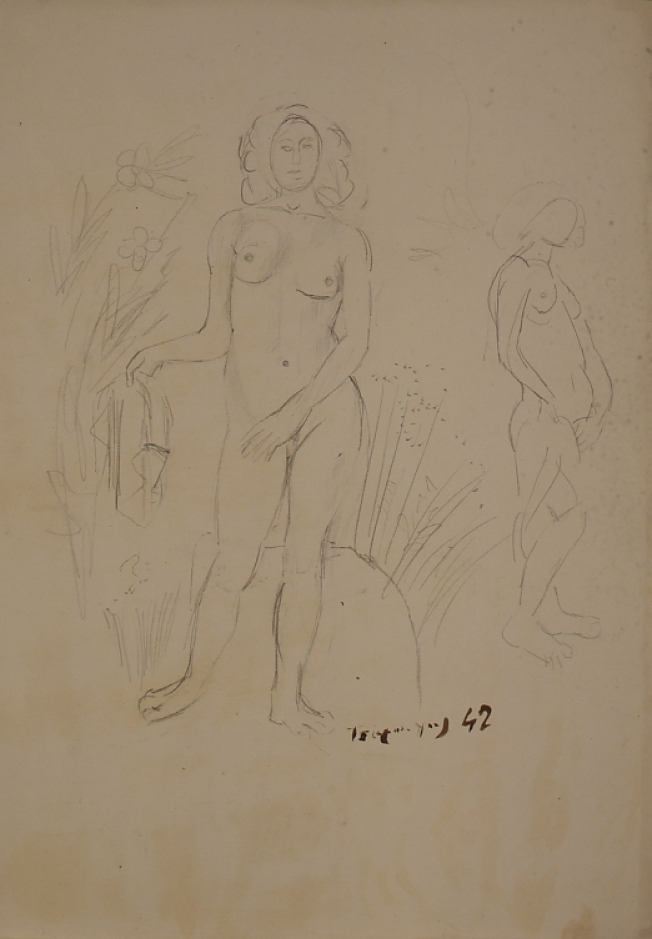 Female nudes, 1942