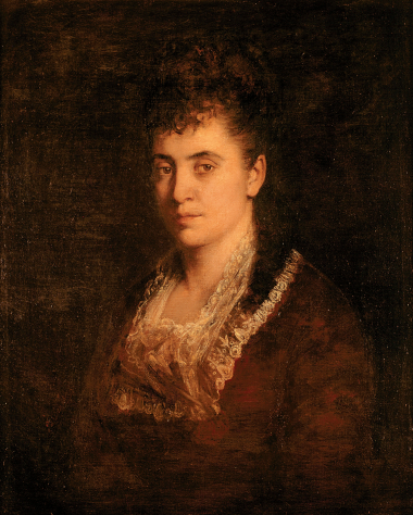 Portrait of Amalia Landerer-Averoff, c.1879