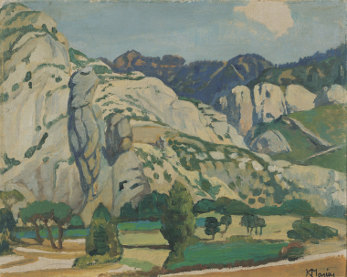 Καλάβρυτα, Βράχος Mεγάλου Σπηλαίου, π.1920