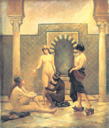 Oriental bath, c. 1890-1900