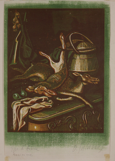 Still life with Hare and Dear, 1936