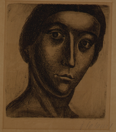 Portrait de Mlle Schwartz, 1923