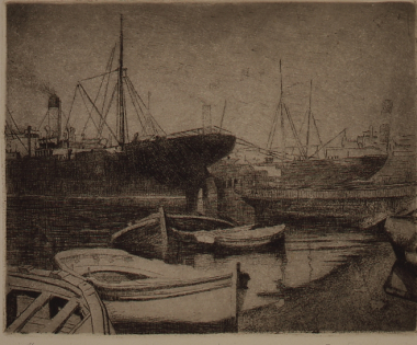 Στο λιμάνι του Πειραιά, 1937