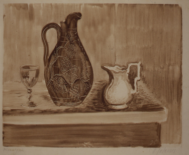 Still life with pitchers, 1936