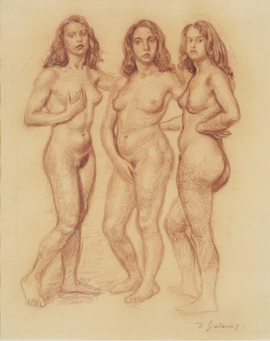 Τρία γυμνά, 1925-30